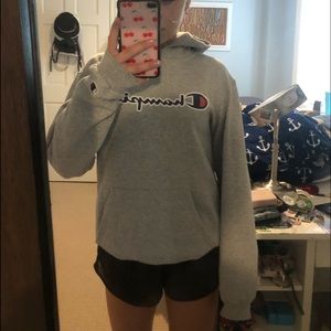 Champion Gray Hoodie